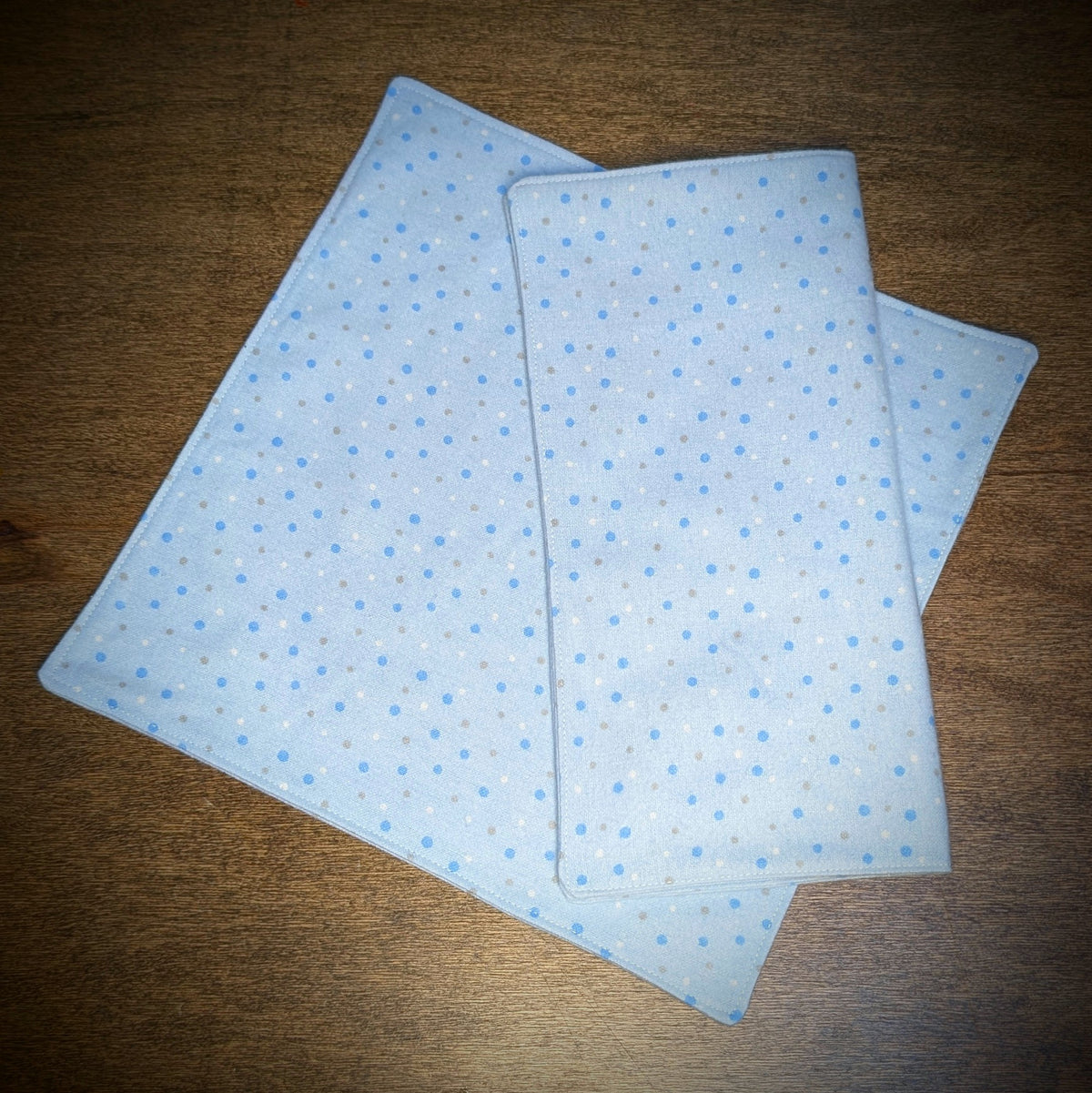 Blue Polka Dots ~ Toddler Towel