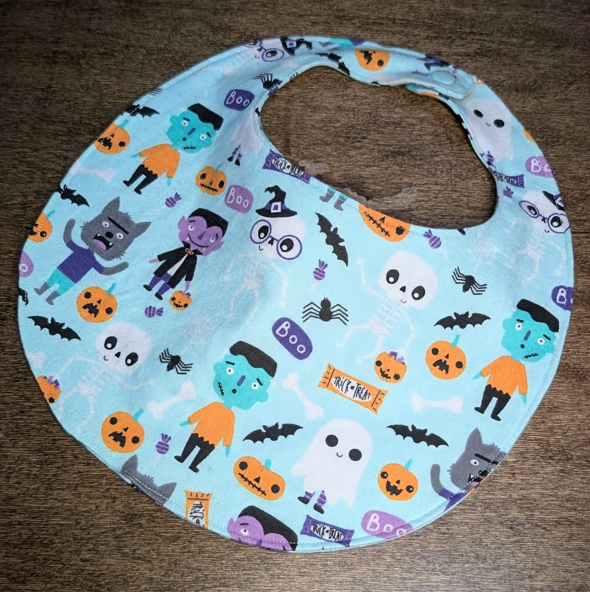 Spooky Monsters - Baby Bib